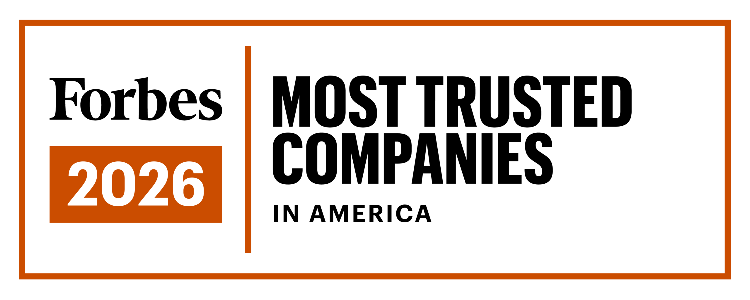 Americas Most Trusted Companies Award